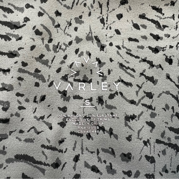 Varley Patterned Leggings Size Small - Picture 2 of 3